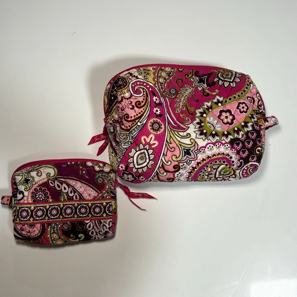 Vintage Vera Bradley cosmetic bag set - Picture 5 of 5